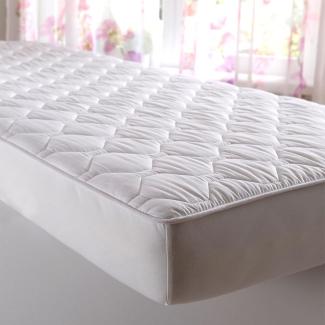 BettwarenShop Spannauflage Unterbett Wasch Cotton | 200x240 cm
