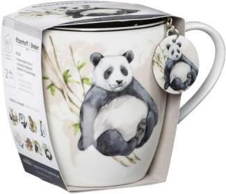 Geschenk-Set Jumbotasse mit Anhänger Wildlife - Jumbotasse mit Anhänger Panda
