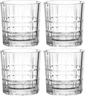 LEONARDO Whiskyglas S.O.F. SPIRITII, Glas, 250 ml, 4-teilig