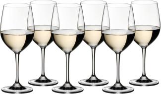 Riedel Vinum Kauf 8 Zahl 6, 8 x Viognier / Chardonnay, Weißweinglas, hochwertiges Glas, 350 ml, 7416/05
