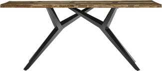 Tisch 180x100 Altholz Metall Esstisch Speisetisch Küchentisch Esszimmer