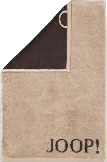 JOOP! Gästetuch Classic Frottierkollektion - Walkfrottier Mocca 30x50cm