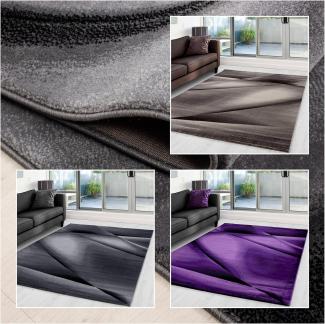 Teppich MIAMI BLACK 80 X 150cm Rechteck