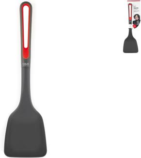 H&H Pfannenwender, Nylon, Schwarz|Rot, 33 cm, Alessandro Borghese der Luxus der Einfachheit