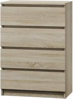 Selsey Kommode Highboard Sideboard Clio (Sonoma Eiche)