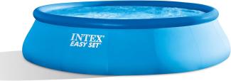 Intex Aufstellpool Easy Pool Set, blau, Ø457x107 cm