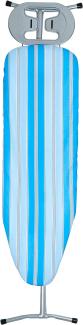 Premier Housewares Stripe Bügelbrett mit Silber FAME – Blau