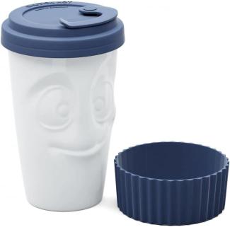 FiftyEight Products To Go Becher Lecker Marineblau