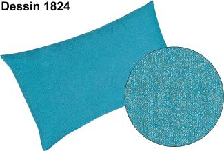 Lendenkissen 46x26x12cm m. RV. - Serie Happy-Line blau 1824