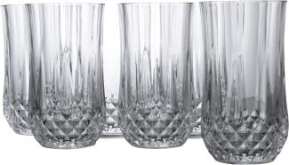 Kristallglas Cristal D’Arques Paris Longchamp Durchsichtig Glas (36 Cl) (Pack 6X)