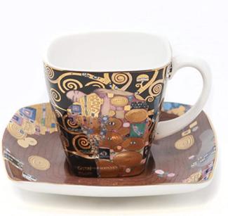 Goebel Die Erfüllung - Espressotasse Artis Orbis Gustav Klimt 66884743