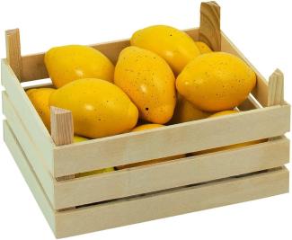 Goki 51666 - Kaufläden und Zubehör - Zitronen, Obstkiste