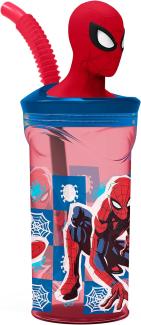 Spider-Man - Trinkbecher mit 3D-Figur - 360 ml