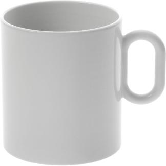 Alessi MW01,89 Dressed Mug 4 Stück Porzellan weiß