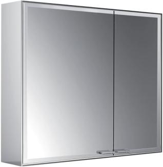 Emco asis prestige 2 Lichtspiegelschrank, Aufputzmodell, 788mm, breite Tür links, Ausführung: mit light system - 989708003