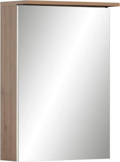 Schildmeyer Spiegelschrank Jesper, Holzwerkstoff, Artisan Eiche, 50,4 x 16 x 72,3 cm
