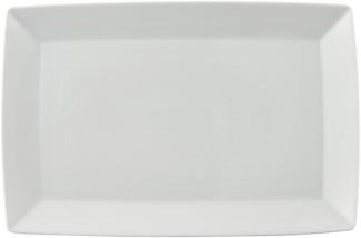 Thomas Trend Asia Platte, Servierplatte, Beilagenplatte, Eckig, Porzellan, Weiß, Spülmaschinenfest, 28 cm, 12928
