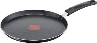 Tefal Easy Cook & Clean Crêpe-Pfanne 25 cm, Antihaftbeschichtung, Thermo-Signal Temperaturindikator, Pfannkuchen, Schwarz, B5550933