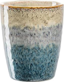 Leonardo Becher Matera, Tasse, Keramik, Beige, Anthrazit, Blau, 300 ml, 022819