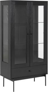 Angus Vitrinenschrank Hochschrank Glas Vitrine Wohnzimmerschrank Dielenschrank