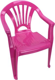 Kinderstuhl Gartenstuhl Stuhl für Kinder in blau, grün, orange oder pink Garten pink