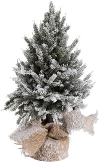 Weihnachtsbaum mit Led im Jute-Topf (45 cm)