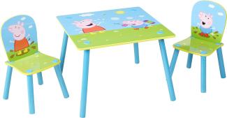 Worlds Apart 'Peppa Pig' Kindersitzgruppe blau/grün
