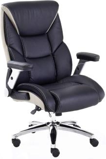 Bürostuhl Real Comfort schwarz Chefsessel bis 180 kg