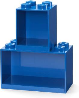 Room Copenhagen LEGO Wandregal Set, blau