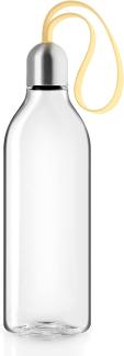 Eva Solo Backpack Trinkflasche Lemon, Wasserflasche, Flasche, Kunststoff, Edelstahl, Gelb, 500 ml, 505016