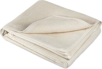 Traumhaft gut schlafen – Molton-Matratzenauflage aus 100% Baumwolle : 200 x 200 cm