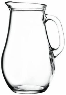 Pasabahce Bistro 80119 - Krug Glaskrug Wasserkrug, 1. 850 ml, ~2 Liter