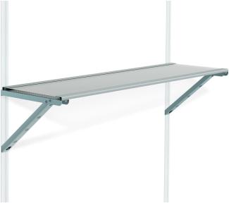Palram - Canopia Regalboden für Gerätehaus Yukon 4er Set | Weiß | 104x35x27 cm