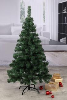 Weihnachtsbaum 150cm mit Metallständer grün