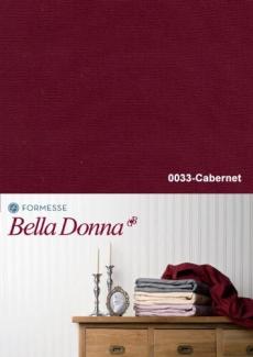 Formesse Bella-Donna Jersey Spannbettlaken | 120x200 - 130x220 cm | cabernet