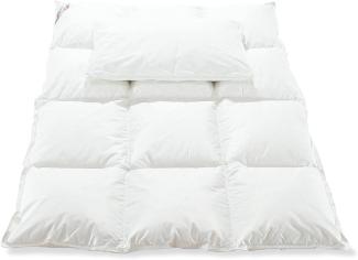 Bettdecke mit Flachkissen 'Daune' Decke: 100x135 cm Kissen: 40x60 cm