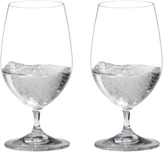 Riedel Vinum Gourmet Glas, Wasserglas, Trinkglas, hochwertiges Glas, 370 ml, 2er Set, 6416/21