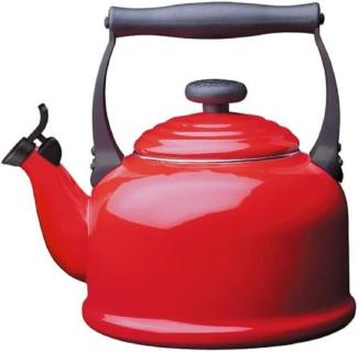 Le Creuset Wasserkessel Tradition Kirschrot - Rot