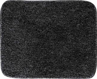 Grund Melange Badteppich, Acryl, Anthrazit, 50 x 60 cm