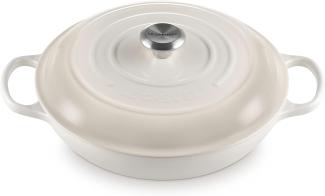 Le Creuset Gourmet-Profitopf Signature 30 cm Meringue - 29 bis 32 cm - Creme/Beige