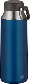 Alfi 'City Tea Bottle' Isolierflasche, Edelstahl, mystic blue matt, 900 ml