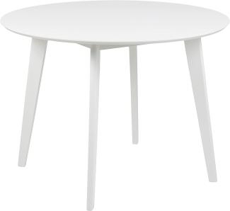 Roxby Esstisch Ø105 cm weiß Esszimmertisch Tisch Esszimmer Esstische Möbel