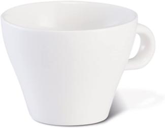 Tescoma All Fit One Tasse Kaffee oder Milch, Porzellan, Weiß, 11. 0 x 8. 8 x 6. 5 cm