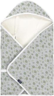 Alvi Reisedecke Organic Cotton Drifting Leaves 80x80 cm