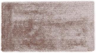 Teppich- Shaggy Hochflor Teppich ideal für alle Räume Beige, 190 x 130 cm