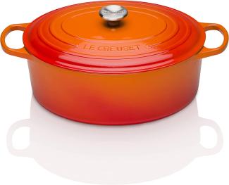 Le Creuset 'Signature' Bräter, Gusseisen ofenrot, oval 40 cm