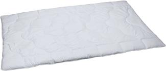 Pflegeleichte warme Winter-Bettdecke aus Mikrofaser, unkompliziert mit Füllung bei 60° waschbar, 200 x 200 cm, Doppelbettdecke Standardmaß