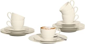 Seltmann Weiden Zoé fine diamond Uni Kaffee-Set 18-tlg.