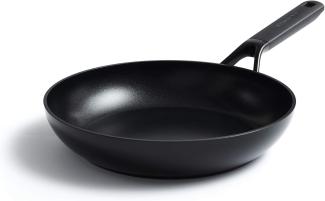 KitchenAid Classic Forged Bratpfanne (28cm), Antihaftbeschichtet, 3-lagig aus deutscher Entwicklung, Induktionsgeeignet, Backofengeeignet, Spülmaschinengeeignet, Schwarz