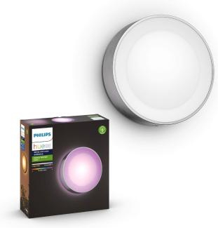 Philips Hue White and Color ambiance Daylo Outdoor Wandleuchte silber